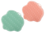 Washer sponge brush head and body massage