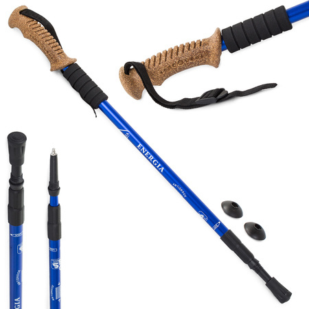 Nordic walking cork walking stick