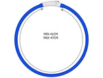 Collier d'éclairage led pour chiens et cats imperméable réglable 47cm usb