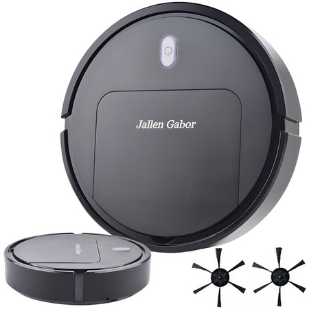 Automatic wireless electric cleaning robot vacuum cleaner black