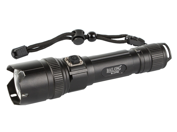 Tactical torch bailong led xhp99 zoom strong