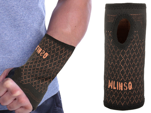 Stabilizátor támasz csukló ortézishez elasztikus szalag közös kézhez