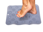 Tapis de douche massant pour les pieds, antidérapant