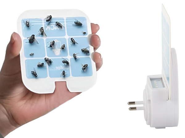 Repelente de mosquitos repelente de insectos con placas intercambiables limpiador de contacto uv