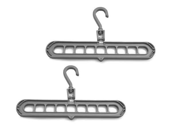 Drēbju skapis organizators apģērbu plaukts daudzfunkcionāls 2 gab.