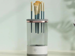 Мойка стенд для чистки, мытья и сушки кистей и косметических губок usb