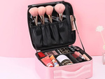 Vanitatea caz cosmetice sac organizator de călătorie sicriu valiza sac
