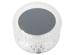 Lampe de table en cristal led rgb telecommande usb