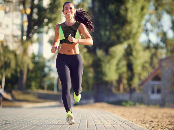Gilet de course à pied avec réflecteur sac de sport porte-téléphone