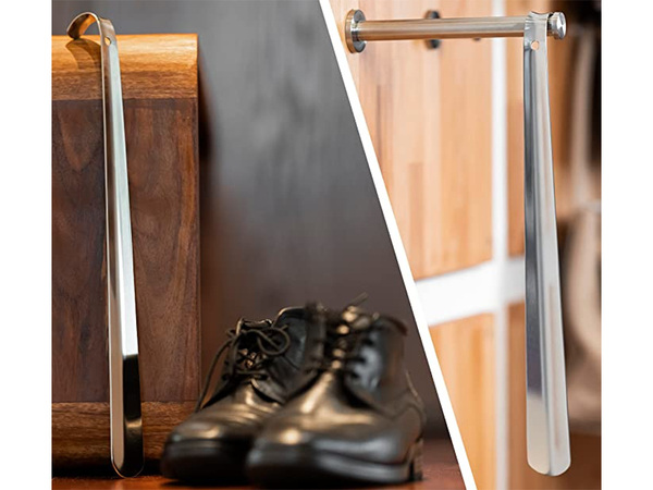 Čevljarska žlica kovinski kavelj dolga velika