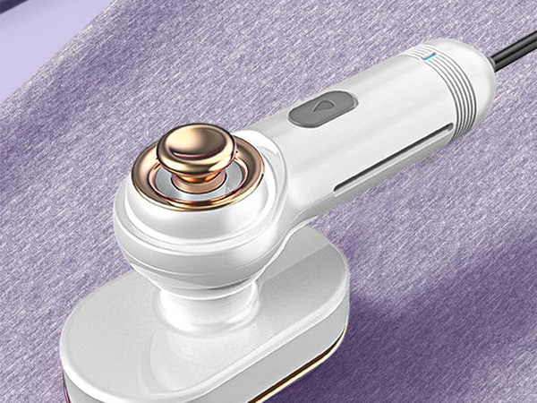 Mini travel clothes iron portable washer with swivel handle