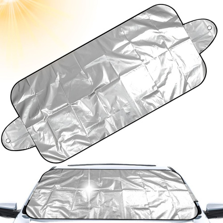 Windscreen sunshade for car summer matting