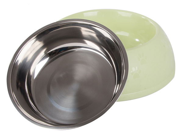 1200ml metal dog cat feeding bowl large