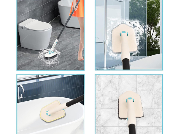 Perie multifuncțională 3in1 set perie microfibră burete perie multifuncțională