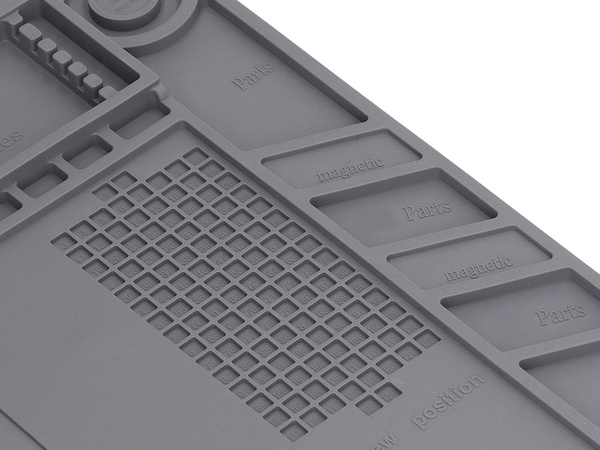 Silicon serviciu mat lipire organizator mare pad 30x45 magnet