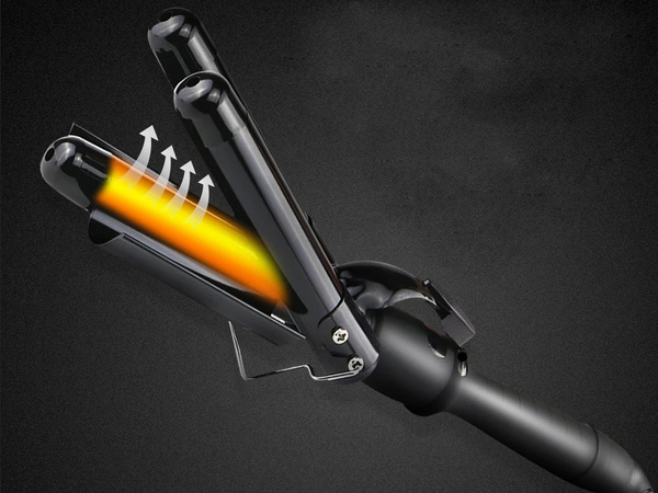 Plancha rizadora ondas rizos ceramica