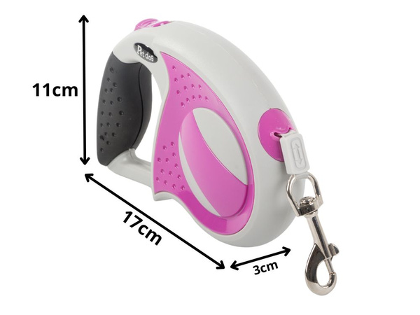 Automaatne rihm 5m tugev koerale kuni 20kg, lukuga tugev ja pikk