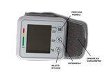 Electronic wrist blood pressure monitor lcd case