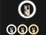 Led ring light + phone holder + tripod 100cm 3 shades