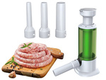 Mână cârnați umplutură cu 4 sfaturi verticale spritzer mașină