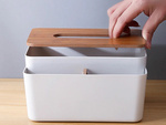 Caja de pañuelos bandeja organizadora de pañuelos