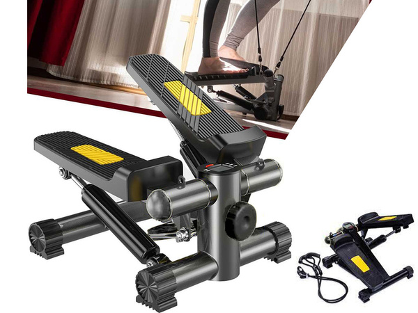 Stepper z linkami skrętny licznik lcd regulacja