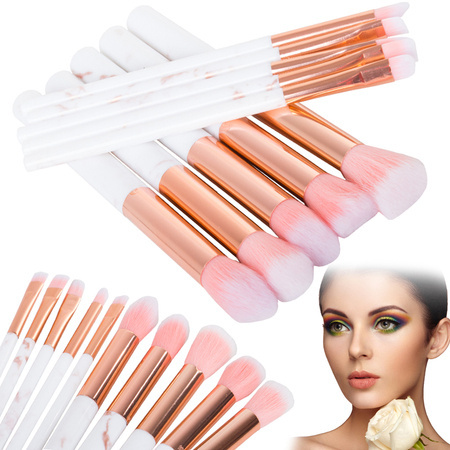 Set de pinceaux de maquillage professionnel 10 pièces