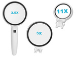 Lupe mit 2x led beleuchtung
