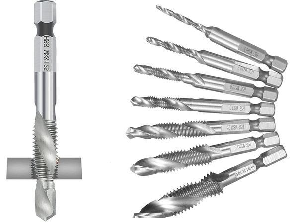 M3-10m hex gewindebohrer hss gewindebohrer set 6 stück