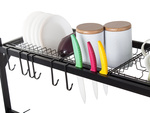 Dishwasher large drainer cutlery plates