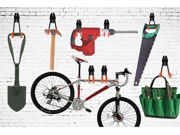 Riputuskonks topelt tööriista hoidja töökoda jalgratta garaažis