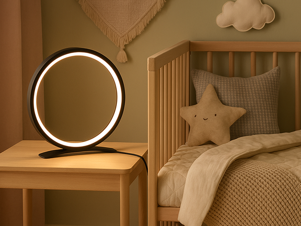 Table night light circle ring colour cool warm neutral adjustment