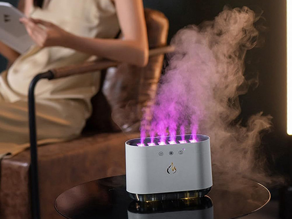 Compin levegő párásító diffúzor led fény rgb aromaterápia 6 fúvókák