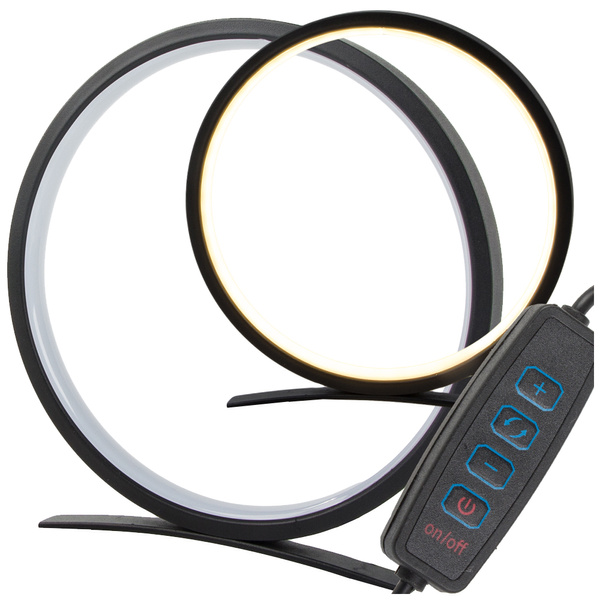 Table night light circle ring colour cool warm neutral adjustment
