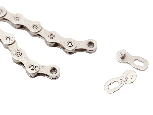 Cadena bicicletas 116 medidas 1/2x3/32 6/7/8 gama + soporte de corte