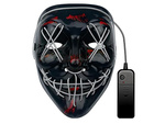 Leuchtende led maske halloween party purge