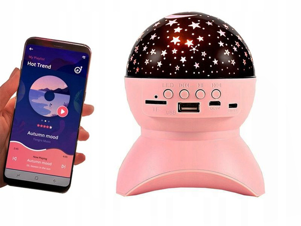 Star projektor öine valgus star led kõlar bluetooth usb projektor