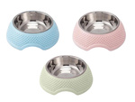 Coupe pour chiens en metal avec insertion enlevable 350ml