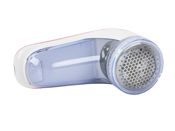 Clothes shaver for sweaters, upholstery, clothing, USB container, 3 blades, rechargeable battery