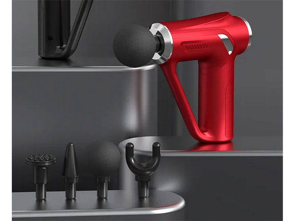 Back massage gun body leg massager strong massage gun 4 tips
