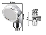 Shower handset bathroom tap
