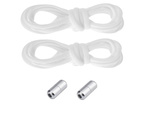 Kingapaelad ilma sidemeta jalatsitele elastsed kummipaelad 100cm