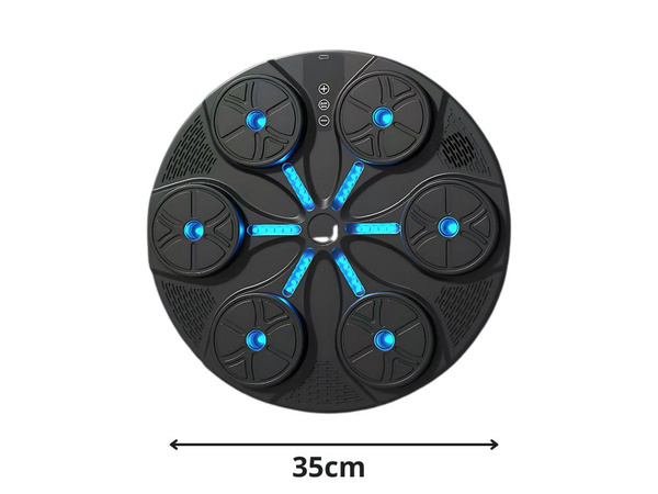 Boksarski ščit box trener mma glasba usb 8 ravni + boksarske rokavice