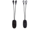 Clip led desk lamp school flexible reading double clip