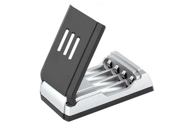 Încărcător rapid de baterii pentru bateriile aa și aaa finger batteries automatic