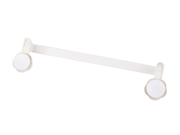 Stensko nameščen nastavljiv nosilec kopalniških brisač