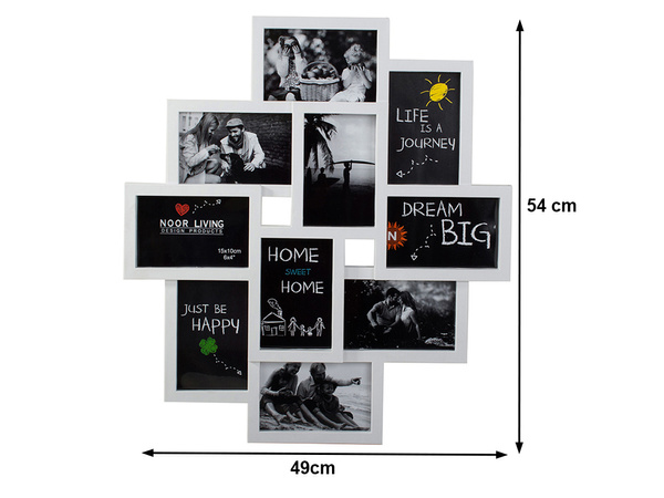 3d fotorámik multi fotorámik 10 fotografií veľký