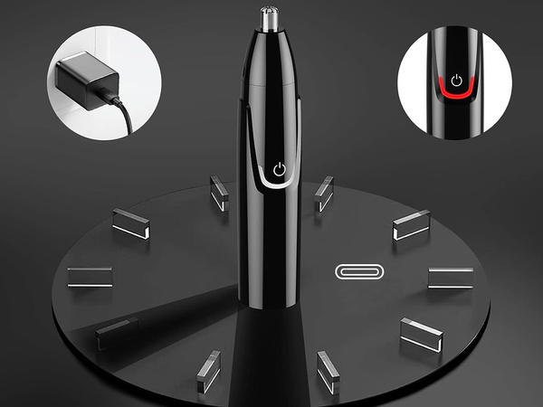 Ureche nas trimmer de îndepărtare a părului shaver barbă styling sprâncene 3in1 aku