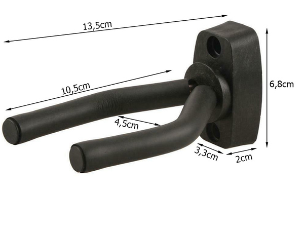 Gancho de pared para guitarra