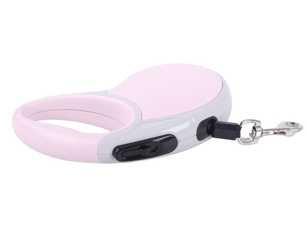 Automatic leash 5m strong for dog up to 15kg with lock strong long